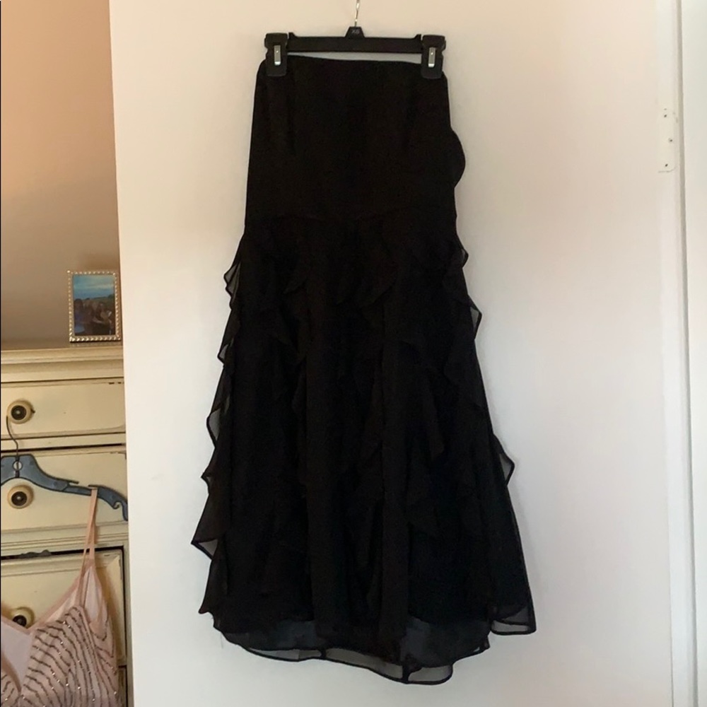 Black cocktail dress